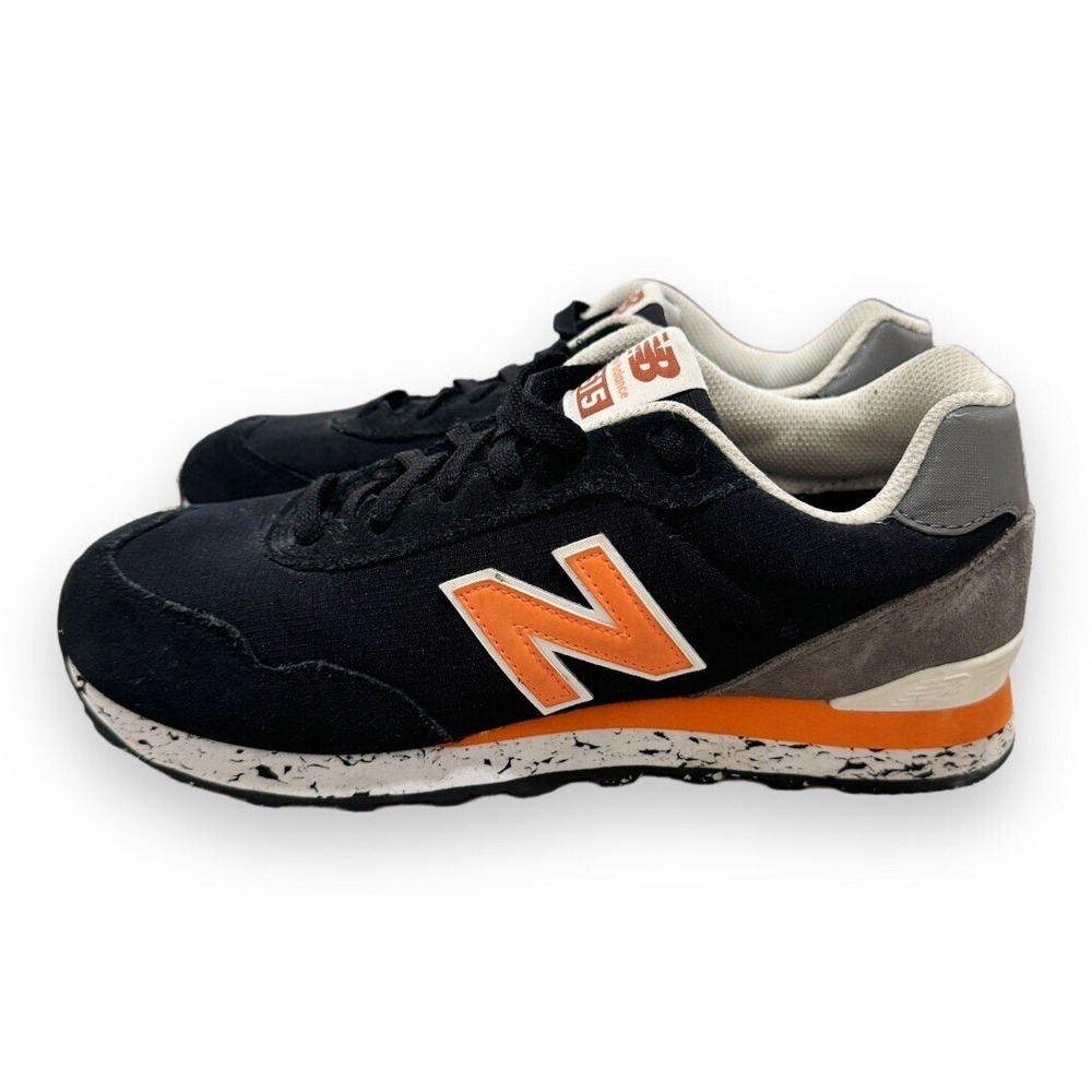 New Balance 515 V3 Mens 8D Black Orange Athletic Running Shoe ML515BT3 - Picture 7 of 10